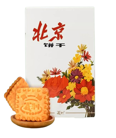 Butter Biscuits, Crispy Shortbread. Crispy, Fragrant & Tasty, Non-greasy, Sweet, Mellow, Fine & Smooth. Perfect for Office & Leisure Snacks, 155g per Box.