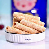 Russian-flavored coconut roll crispy biscuits, tin box cookies with an exotic flavor, perfect for festival gifts. 108g/1 can.