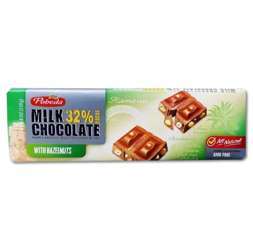 Dark chocolate, large plate, cocoa butter, slightly bitter, mellow taste, silky mouth, hazelnut milk flavor, bar, Christmas Valentine's Day gift, casual snacks, imported from Russia, 250g/8.82oz box