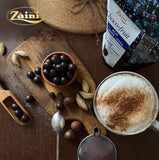Italian Imported Blackberry & Blackcurrant Fruit-filled Dark Chocolate, with Pure Cocoa Butter. Part of Fruit Chocolate Series, Chocolate Beans. Ideal Leisure Snacks. 125g per Bag.