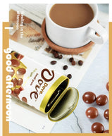 Smooth Milk Chocolate with Granules & Rich Dark Chocolate with Granules. Intense Milk Aroma & Dark Chocolate Flavor. Chocolate Beans, Ideal Leisure Snacks. 84g in 2 Cans.