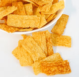 Crispy Original Rice Crackers, Perfect for Binge-Watching, Office Snacking, and Travel Gatherings 210g/Can无名小卒 脆锅巴原味 210g/罐