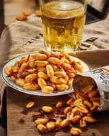 Peanuts, Spicy & Crispy, Perfect Kitchen Side Dish, Party Snack, & Leisure Treat 25g*5 Packs