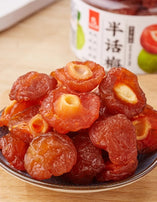 Half-Dried Plum, Sweet & Sour, Soft & Chewy, Traditional Chinese Preserves, Perfect Binge-Watching & Party Snack, Vegan, 158g/Jar半话梅 158g/罐