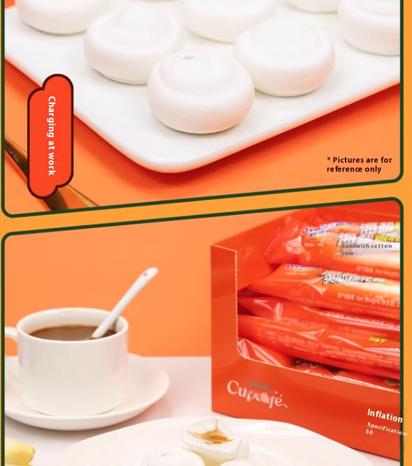 Sandwich Cotton Candy Soft Taste Soft Mouthfeel Working Leisure Snacks 90g/bag