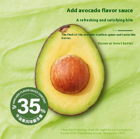 Avocado-Flavored Sandwich Bread, Sweet & Soft, No Added Sucrose, Ideal for Breakfast, Afternoon Tea, and Overtime Snacks, 240g/6 Packs友臣牛油果三明治 240g/6包