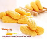 Corn Flavored Gummy Candies, Rich in Taste, Soft & Chewy Texture, Perfect for Both Adults and Children, Ideal Party Snacks, 7.05oz（Pack of 1）雅客 玉米味软糖 200g/袋