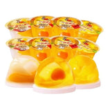 Honey Orange Jelly Pure Honey Orange Flavor Tangy Fruit Bits Jelly Real Fruit Bits Inside Refreshing Jelly Treat Traditional Chinese Snack Ideal for On-the-Go Snacking 200g/1pack