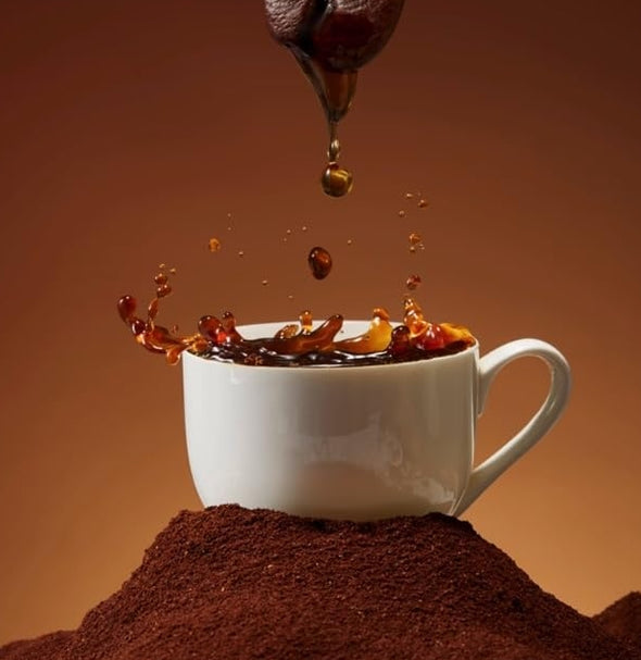 Prune-Flavored Instant Coffee Sugar-Free Americano Rich Prune Taste No Added Sugar Quick Dissolve Perfect for Dieters Convenient Portable Packaging 50g/2 boxes