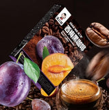 Prune-Flavored Instant Coffee Sugar-Free Americano Rich Prune Taste No Added Sugar Quick Dissolve Perfect for Dieters Convenient Portable Packaging 50g/2 boxes