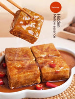 Spicy Fermented Tofu Snack Stinky Tofu Bean Curd Mala (Spicy and Numbing) Flavor Authentic Chinese Street Food Unique Savory Snack Traditional Chinese Ingredients 100g/1pc