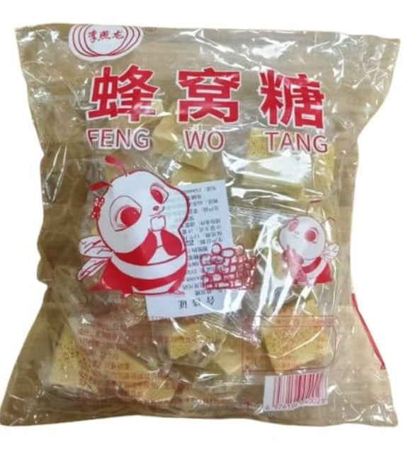 "Traditional Handcrafted Honeycomb Candy Crispy and Crunchy Texture Perfect for Snacking Made with Natural Ingredients Ideal for Gift-Giving Unique Honeycomb Structure Authentic Traditional Taste 200g/30 Bags"