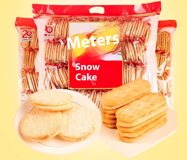 Snow Crackers Crispy and delicious flavorful snacks for young and old alike 250g/bag