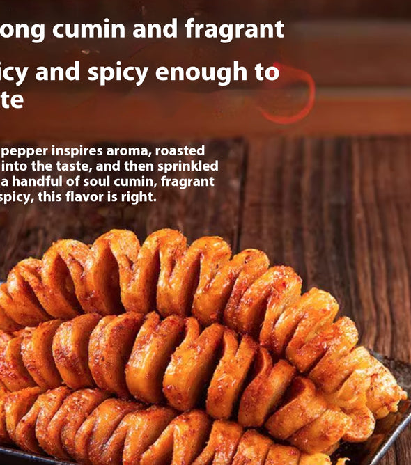 Roasted gluten special snacks spicy delicious roasted flavor QQ popping leisure snacks 12g/bag