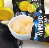 Malaysian Candies, Refreshing Peppermint Candies with Mint and Lemon Flavors, Containing Himalayan Pink Rock Salt.180g/1 box
