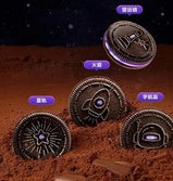 Limited Edition in the Universe Series Sandwich Cookies, Blueberry Cheesecake Flavor, 97g [Filling with Starry Sky Gradient Colors and Pop Rocks Inside!] [Atmospheric Night Glow Packaging]