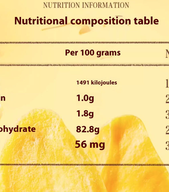 Dried Mango Sweet & Delicious Freshly Picked Locked Moisture Nutritious & Healthy 400g/box