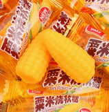 Corn Flavored Gummy Candies, Rich in Taste, Soft & Chewy Texture, Perfect for Both Adults and Children, Ideal Party Snacks, 7.05oz（Pack of 1）雅客 玉米味软糖 200g/袋