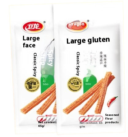 Chili Sticks Soft and Oily Healthy Non-fried Spicy and Delicious Casual Snacks 65g/1pc