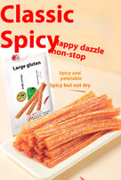Chili Sticks Soft and Oily Healthy Non-fried Spicy and Delicious Casual Snacks 65g/1pc