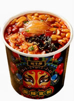 Spicy & Sour Wide Noodles, Tangy Aroma, Smooth & Slippery, Instant Meal Perfect for Lunch, Dinner, or Overtime Snacks, 190g*2Buckets班干部酸辣宽粉190g*2桶