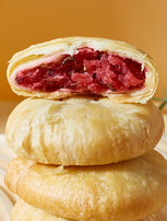 Rose Petal Cakes, Sweet, Crispy & Fragrant. As a Traditional Chinese Pastry, Ideal for Breakfast, Afternoon Tea and Sharing. 8.46oz (Pack of 6), Delight Your Taste Buds with Exquisite Flavor.玫瑰鲜花饼