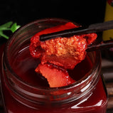 Red Preserved Bean Curd, Savory & Soft, Melts in Your Mouth, Traditional Chinese Delicacy, Perfect with Rice, Versatile Cooking Ingredient, 75g/Can 朱老六红腐乳75g/罐