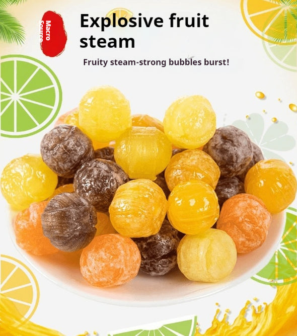 Apple - Flavored Fruit Hard Candies, with a refreshing apple aroma and a unique sweet - sour taste. These heart - shaped candies are suitable for all ages. In a 350g/12.35oz*1 bag, they're perfect as a casual snack.