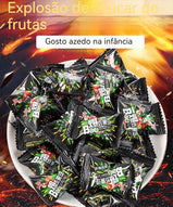 Strawberry - Flavored Fruit Hard Candies, radiating intense fruity aroma. The unique texture, with each plump piece, suits all ages. These heart - shaped candies, packed in a 350g/12.35oz*1 bag, make for a perfect casual snack.