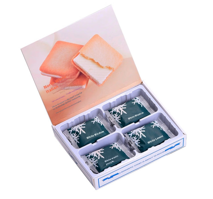 Sandwich Chocolate Salty Crisp Rich Creamy Entry Creamy Individually Wrapped Leisure Office Snacks 10g/1pc