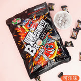 Cola - Flavored Fruit Hard Candies: Bursting with a tangy - sweet flavor that awakens your taste buds. Each piece packs a punch, and they're suitable for all ages. The heart - shaped hard candies come in a 350g/12.35oz*1 bag, ideal for casual snacking.