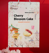 Cherry Blossom Cake Viewing Tasting Cherry Blossom Viewing Packaging adopts the elements of the scenery of Wuhan, China Casual Snacks 240g/1box