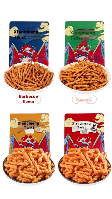 Small Twisted Flower Mixed flavors Attractive color Crispy taste Chinese traditional craft Leisure snacks 60g/1bag