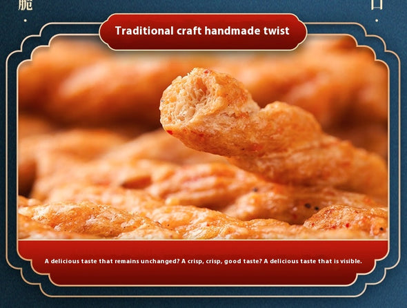 Small Twisted Flower Mixed flavors Attractive color Crispy taste Chinese traditional craft Leisure snacks 60g/1bag