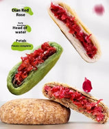 Purple Sweet Potato & Taro Flavor Flower Pastries Rose Flavor Delicate Dessert Traditional Chinese Snack Handmade Craftsmanship Rich & Flower Filling A Thoughtful Gift for Friends, Family, or Colleagues 30g*10 pieces 滇二娃农科院鲜花饼30g*10枚 紫薯芋泥味玫瑰味