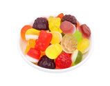 Mixed - Flavor Fruit Gummy Candies: A medley of vibrant fruity tastes with rich aroma. Sweet - sour and delicious, in cute shapes with a soft, bouncy texture. 230g/8.11oz*1 bag, perfect for casual snacking