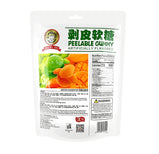 Peel - off Gummy Candies, Mixed Flavors (Mango & Green Grape). Boasting a dual - texture experience with a soft, juicy filling and a chewy outer layer. Loaded with fruit juice. 225g/7.94oz*1 bag, perfect for casual snacking.