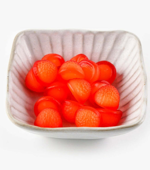 Litchi - Flavored Gummy Candies, 70g/2.47oz per bag. They have a juicy center and a bouncy exterior, creating a dual - texture sensation. The rich litchi aroma comes through, offering a sweet but not overly - sugary taste, perfect for casual snacking.