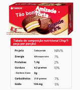 Chocolate Pie Chocolate Coated Rich and Fluffy Triple Complex Taste Casual Snacks 74g/1box