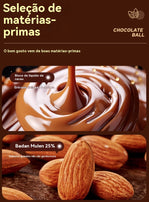 Chocolate Bean Nut Sandwich Silky Smooth Delicious Enjoyable Leisure Snack 80g/1pc