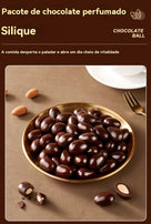 Chocolate Bean Nut Sandwich Silky Smooth Delicious Enjoyable Leisure Snack 80g/1pc