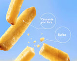 French fries, crispy on the outside and crisp on the inside, refreshing, non-greasy, small individual packs, leisure snacks 75g/1 box