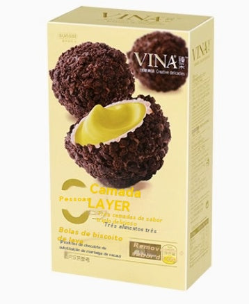 Cookie Dumplings Triple Flavor Triple Texture Crispy shell with silky sandwich 100g/1pc