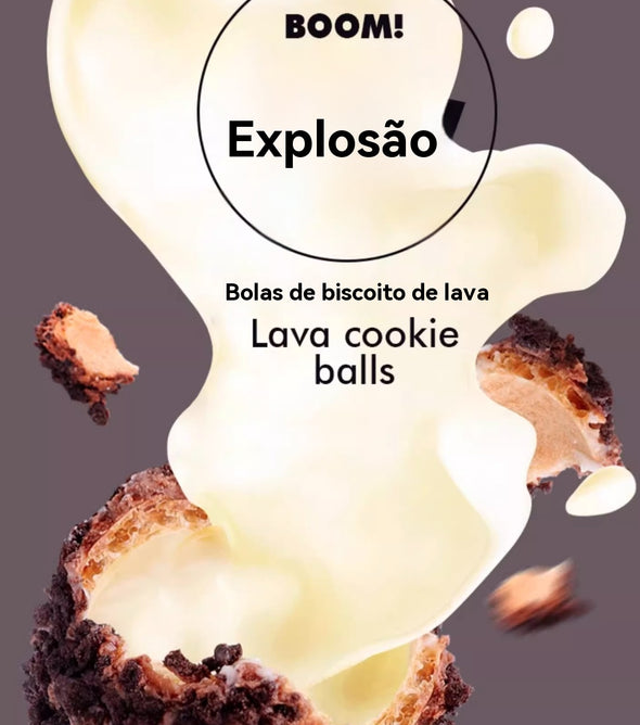 Cookie Dumplings Triple Flavor Triple Texture Crispy shell with silky sandwich 100g/1pc