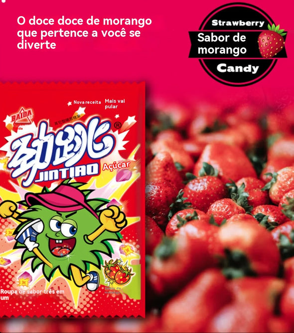 Jumping Candy Mixed Flavors Candy and fun combination of joy endless eating variety of leisure office snacks 30g/1 bag