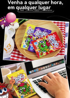 Jumping Candy Mixed Flavors Candy and fun combination of joy endless eating variety of leisure office snacks 30g/1 bag