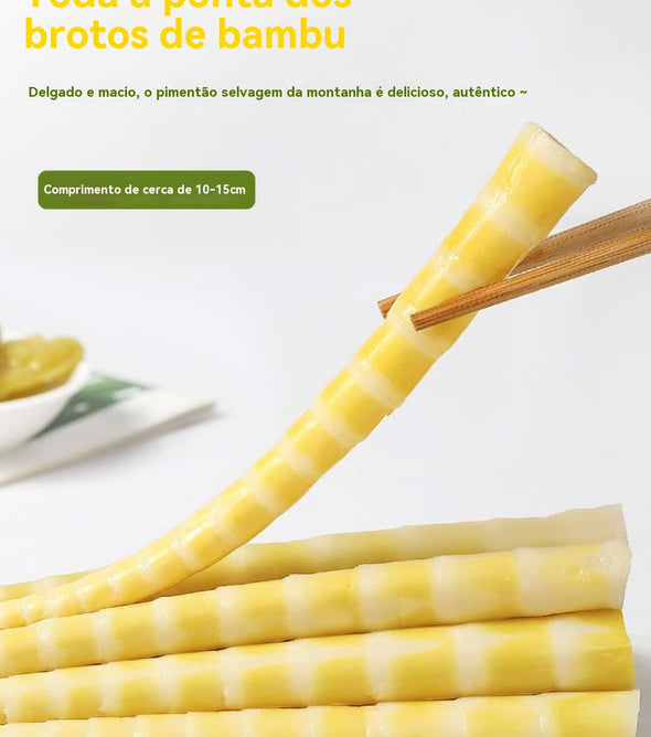 Soaked Bamboo Shoots Selected Bamboo Shoots from Moriyama, Yunnan, China Crisp and Delicious Sweet and Spicy 35g/1bag