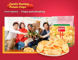 Crispy & Fresh Tomato Flavored Potato Chips, 300g/3packs! Selected Premium Ingredients for Unmatched Taste. Ideal for Leisure Time, Be It Movie Nights or Hangouts. A Tasty, Crunchy Snack That's Your Perfect Companion to Relax and Enjoy Moments.