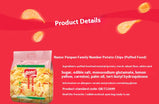Crispy & Fresh Tomato Flavored Potato Chips, 300g/3packs! Selected Premium Ingredients for Unmatched Taste. Ideal for Leisure Time, Be It Movie Nights or Hangouts. A Tasty, Crunchy Snack That's Your Perfect Companion to Relax and Enjoy Moments.