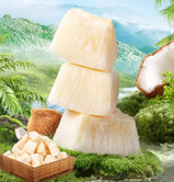 Coconut Crisps: Thick - cut from Fresh Fruit, Crispy and Tasty with Intense Coconut Aroma. Natural and Refreshing. In Small Pouches for Easy Carrying. 60g (2 Packs) - A Great Snack